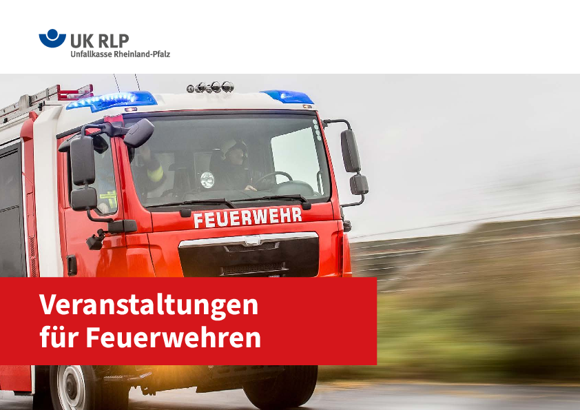 Titelbild der Seminarbroschüre 2027 für Feuerwehren